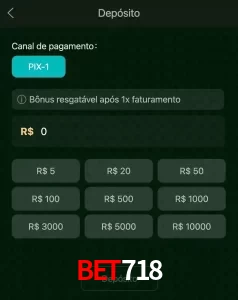 deposits BET718